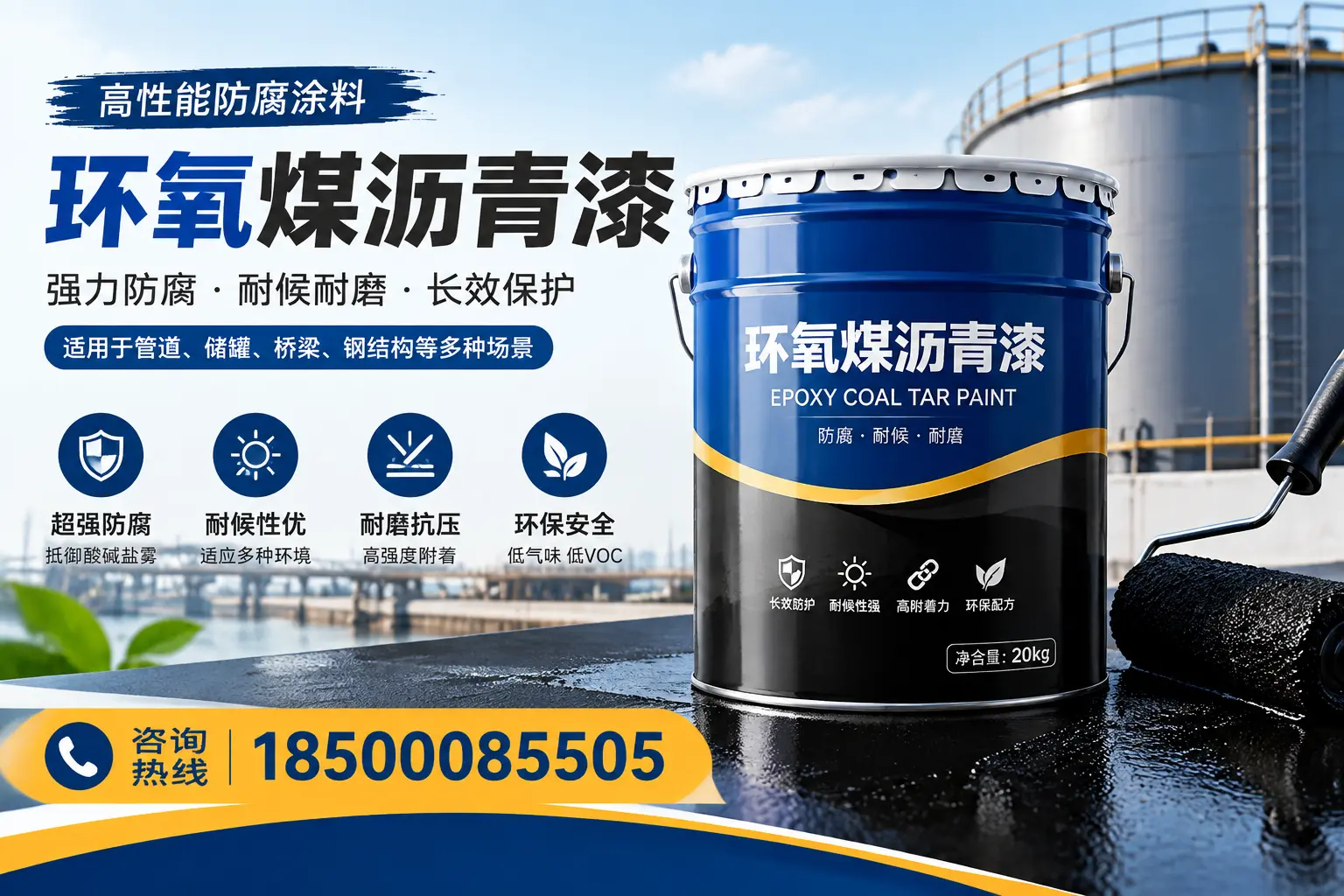 环氧煤沥青漆的施工步骤详解，东莞装修必备知识
